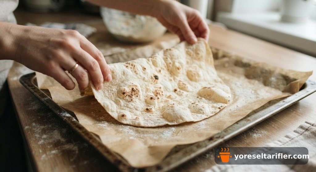 Pratik Lavaşlı Sucuklu Pizza Tarifi — Adım 1