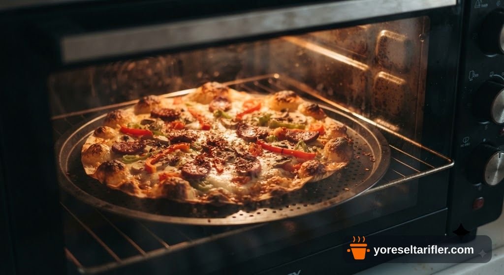 Pratik Lavaşlı Sucuklu Pizza Tarifi — Adım 6