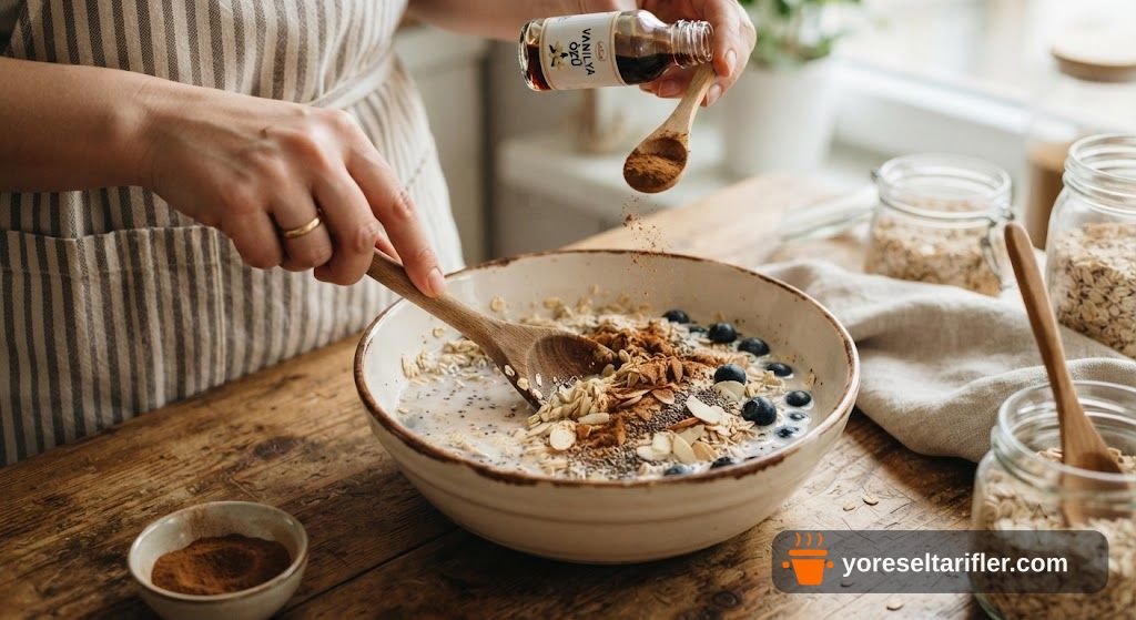 Pratik Muzlu Yulaflı Granola Bar Tarifi — Adım 3