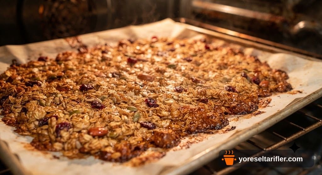 Pratik Muzlu Yulaflı Granola Bar Tarifi — Adım 7