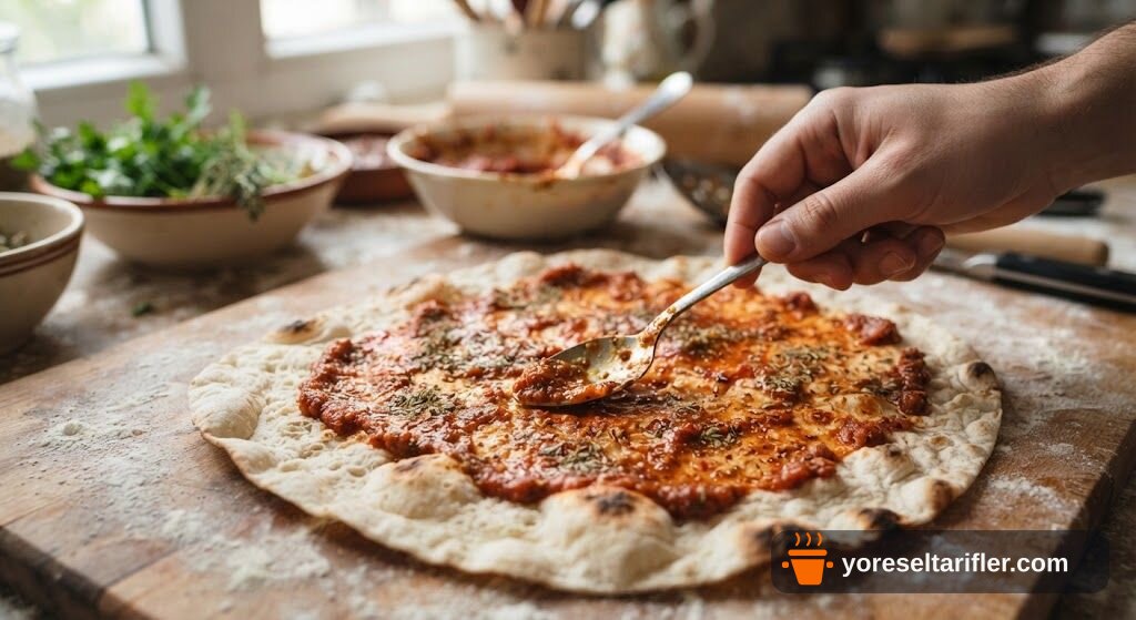 Lavaştan Pratik Pizza Tarifi — Adım 5