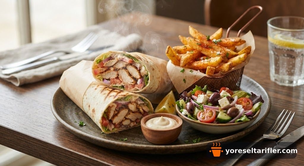 Pratik Tavuklu Wrap Tarifi — Adım 8