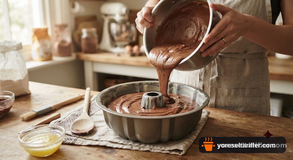 Pudingli Kek Tarifi — Adım 3