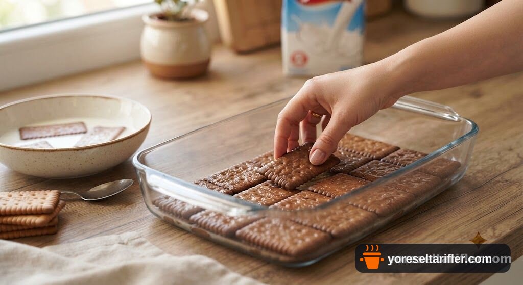 Pudingli Pasta Tarifi — Adım 6