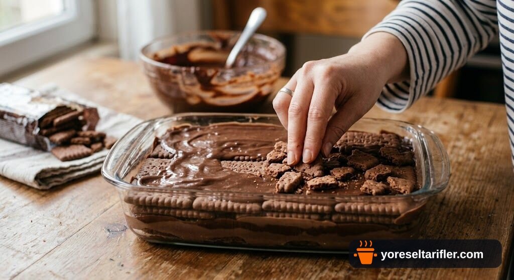 Pudingli Pratik Yaş Pasta Tarifi — Adım 4