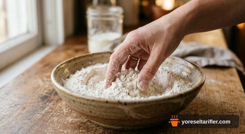 Pudra Şekerli Kurabiye Tarifi — Adım 2