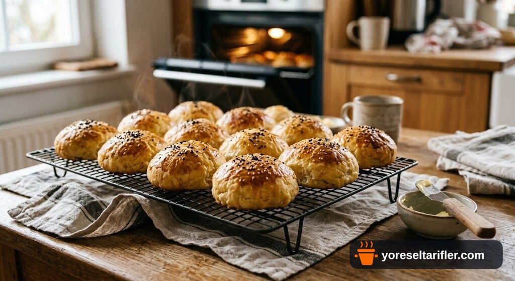 Puf Peynirli Poğaça Tarifi — Adım 10