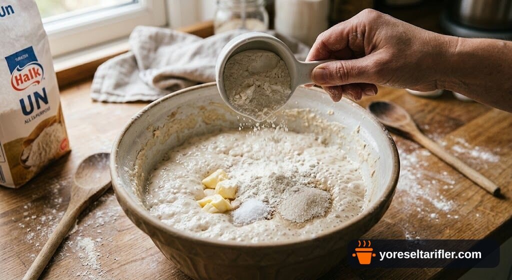 Puf Peynirli Poğaça Tarifi — Adım 2
