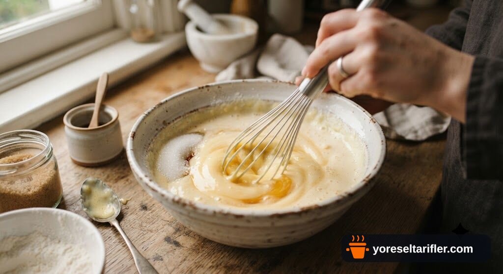 Puf Puf Sufle Pankek Tarifi — Adım 1