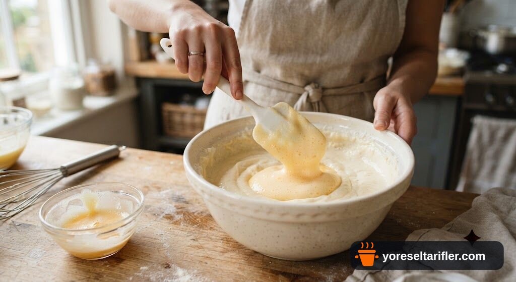 Puf Puf Sufle Pankek Tarifi — Adım 3