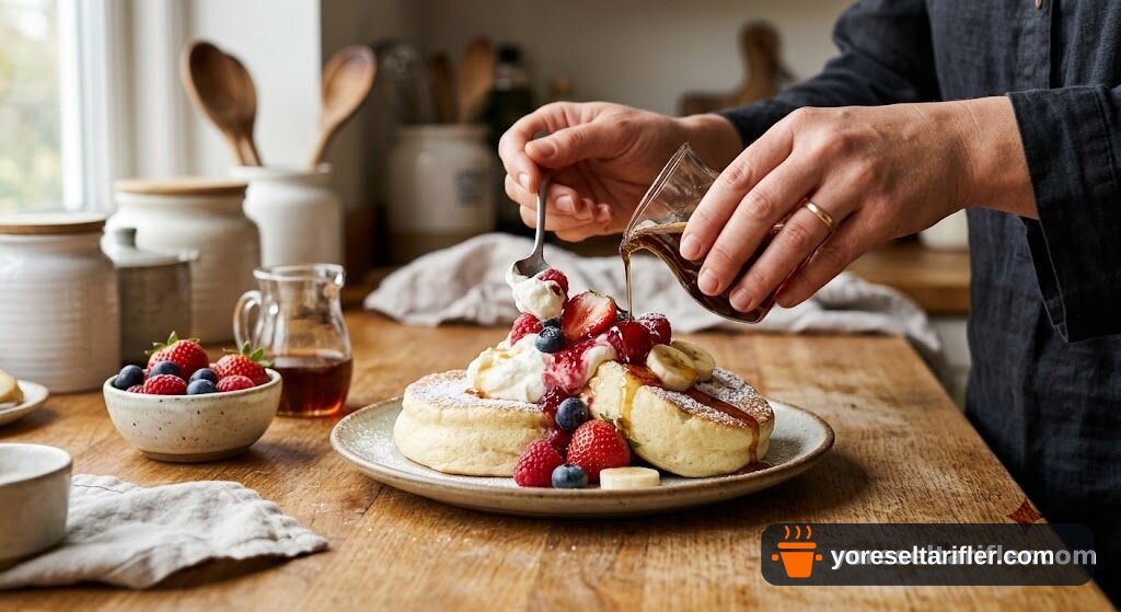 Puf Puf Sufle Pankek Tarifi — Adım 7