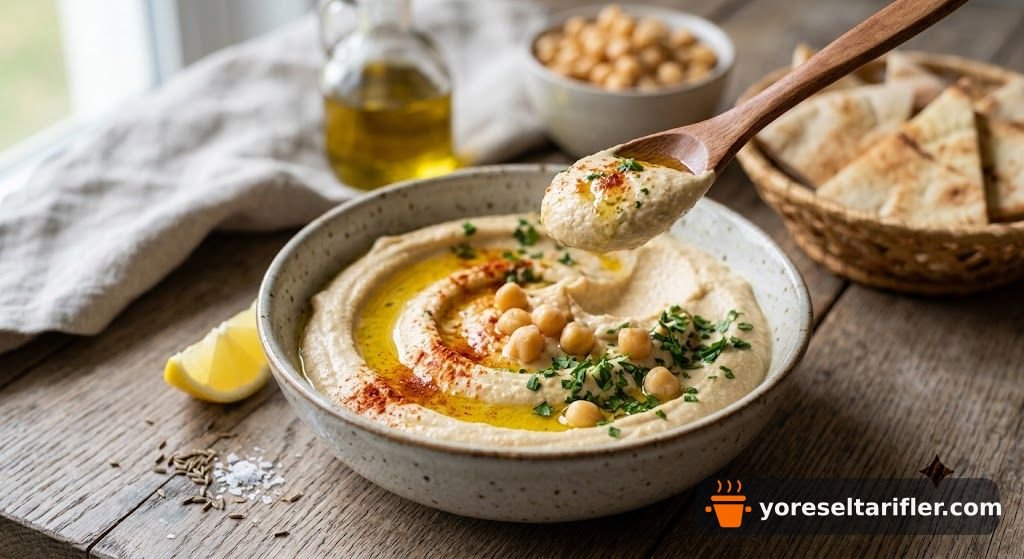 Pürüzsüz Ev Yapımı Humus Tarifi — Adım 4