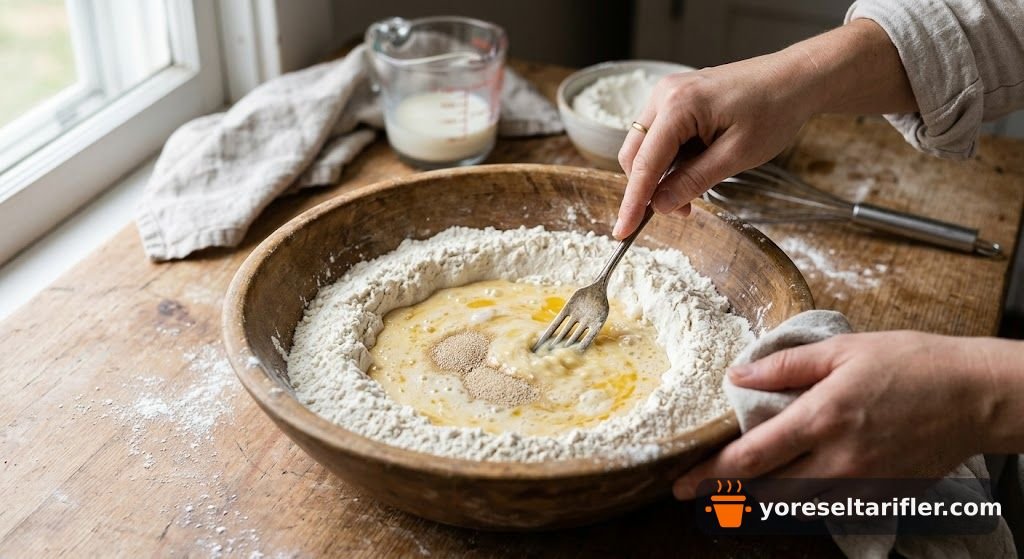 Pürüzsüz Hamburger Ekmeği Tarifi — Adım 2