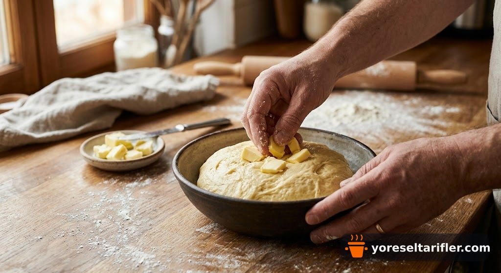 Pürüzsüz Hamburger Ekmeği Tarifi — Adım 3