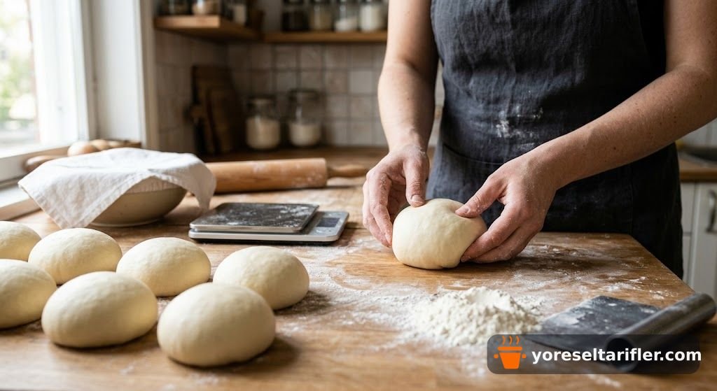Pürüzsüz Hamburger Ekmeği Tarifi — Adım 6
