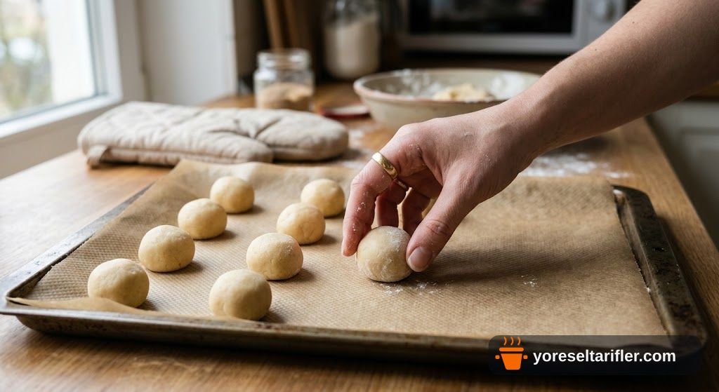 Pürüzsüz Hamburger Ekmeği Tarifi — Adım 7