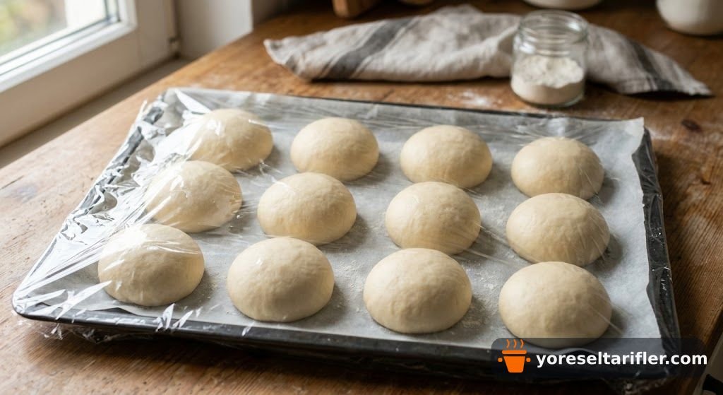 Pürüzsüz Hamburger Ekmeği Tarifi — Adım 8