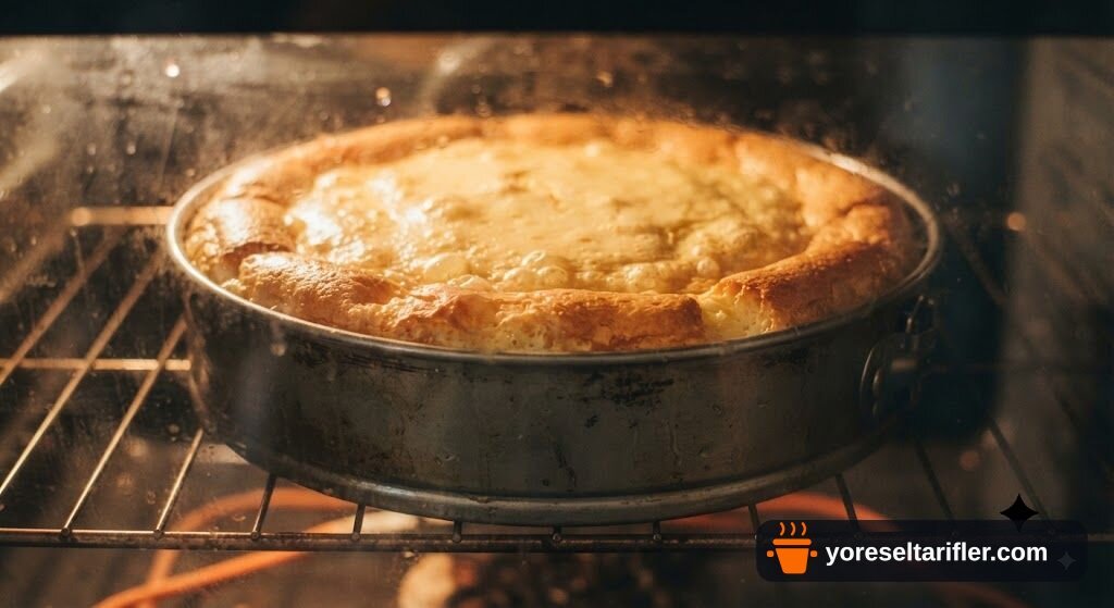 Rafine Şekersiz San Sebastian Cheesecake Tarifi — Adım 3