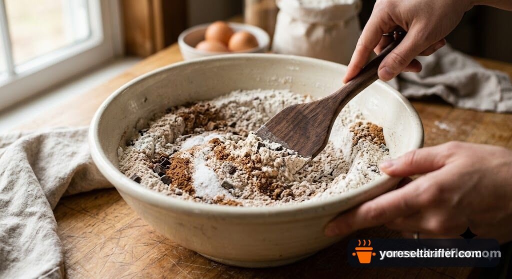Rafine Şekersiz Yulaf Waffle Tarifi — Adım 1