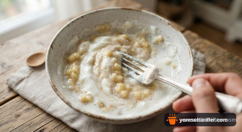 Rafine Şekersiz Yulaf Waffle Tarifi — Adım 2