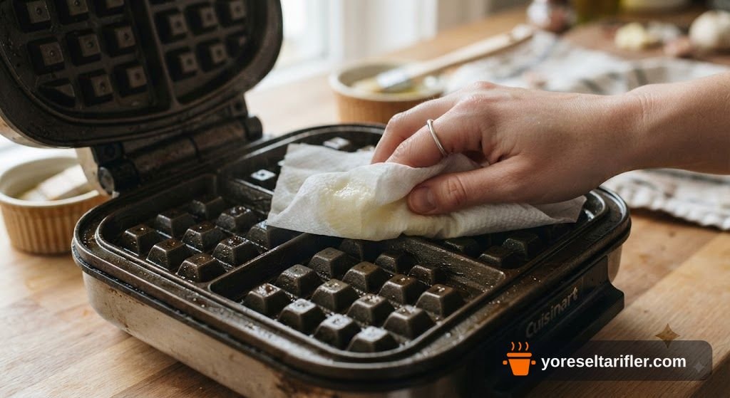 Rafine Şekersiz Yulaf Waffle Tarifi — Adım 5