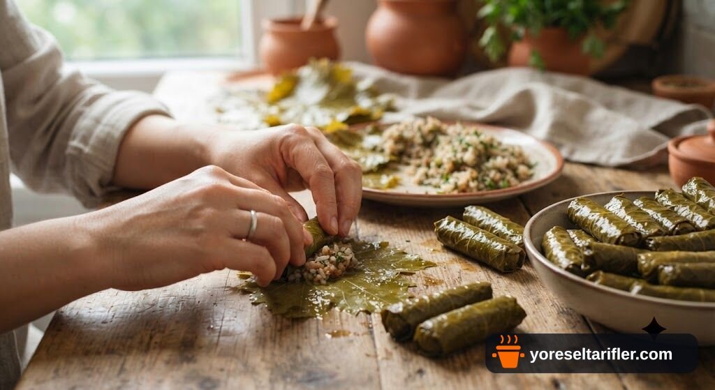 Ramazan İstekleri İçin Kolay Etli Yaprak Sarma Tarifi — Adım 3