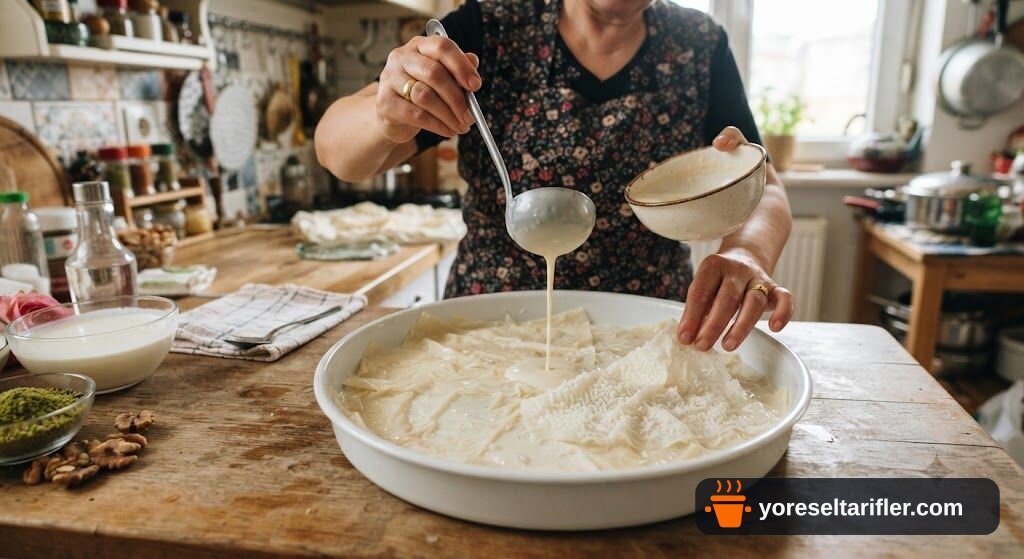 Ramazan Sofrasının Saray Lezzeti Güllaç Tarifi — Adım 3