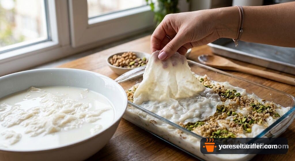 Ramazan Sofrasının Saray Lezzeti Güllaç Tarifi — Adım 5
