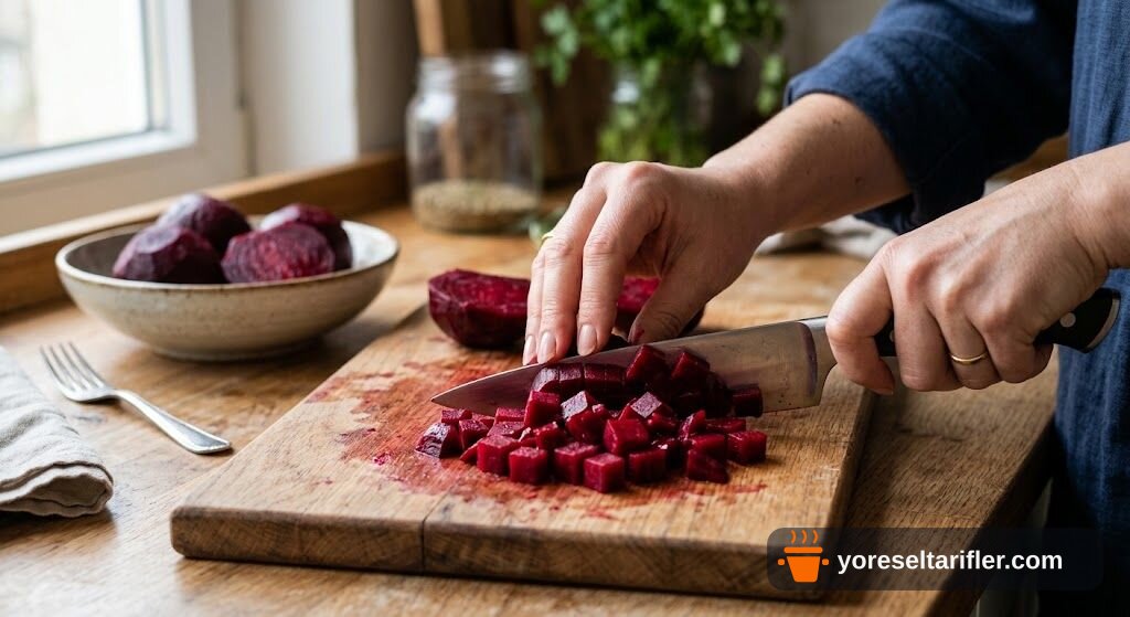 Renkli Pancar Cacığı Tarifi — Adım 2