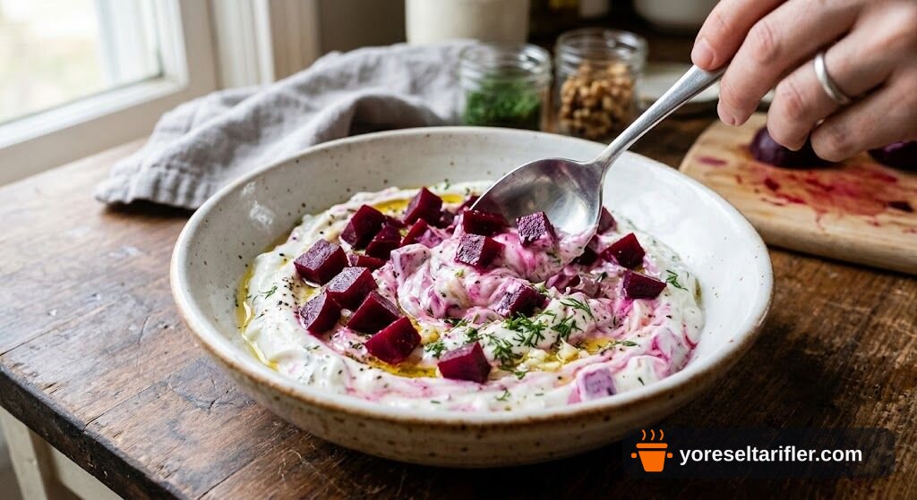 Renkli Pancar Cacığı Tarifi — Adım 9