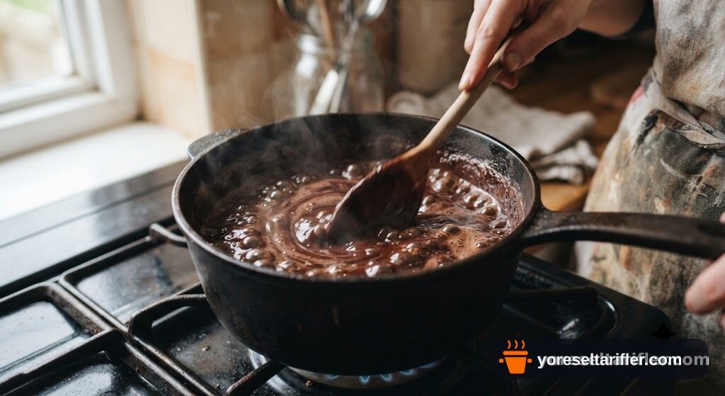 Sacher Pasta Tarifi — Adım 9