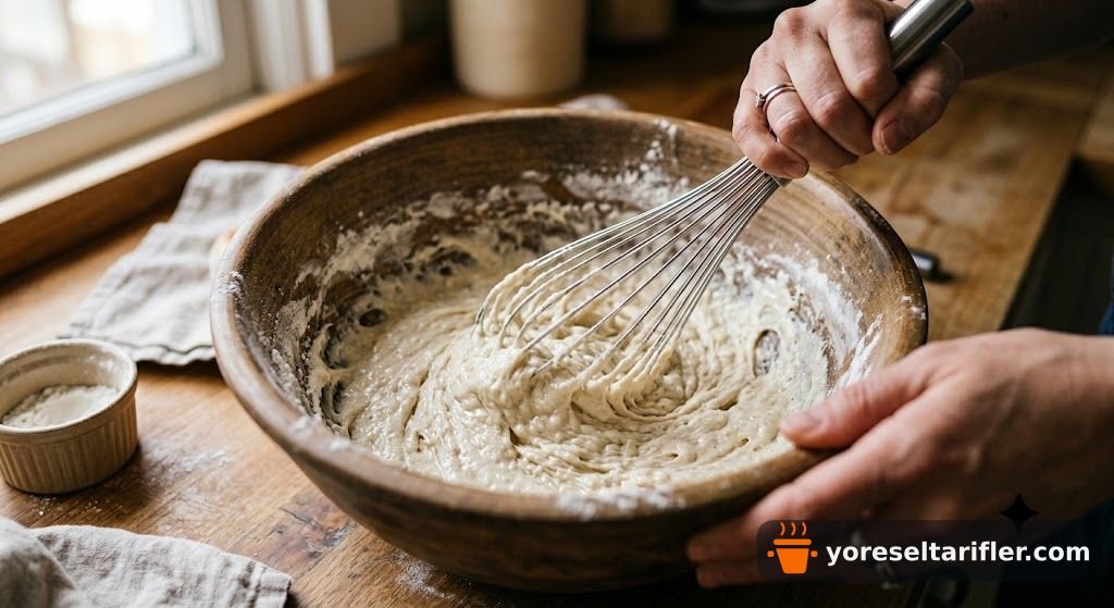 Sade ve Çıtır Gözleme Tarifi — Adım 1