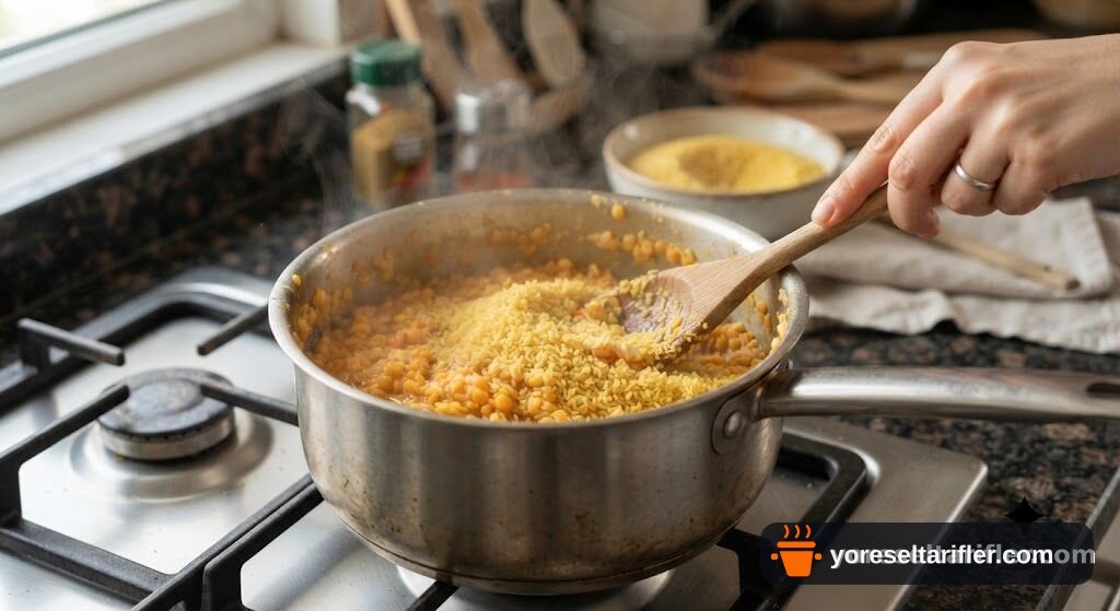 Sağlıklı Mercimek Köftesi Tarifi — Adım 2