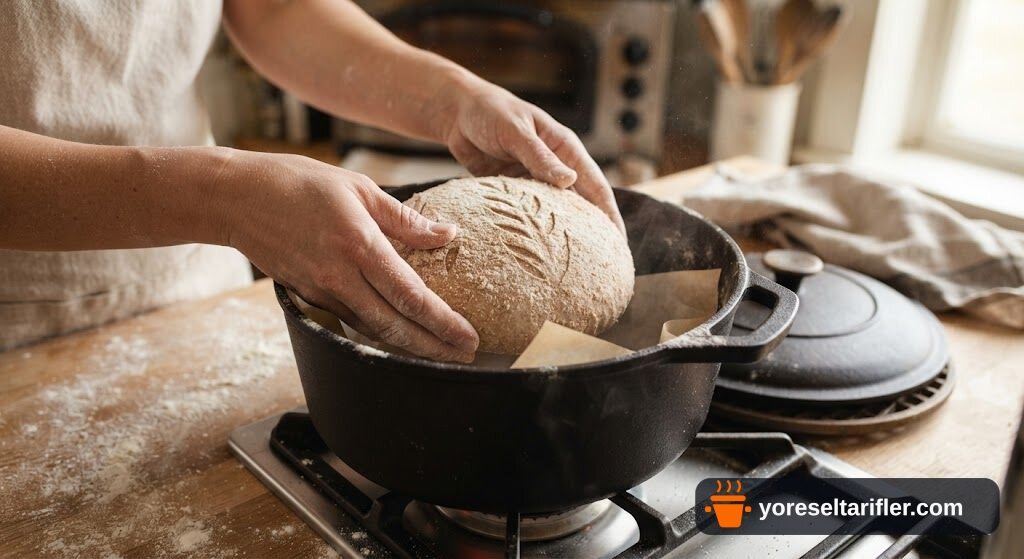 Sağlıklı Tam Buğdaylı Ekmek Tarifi — Adım 5
