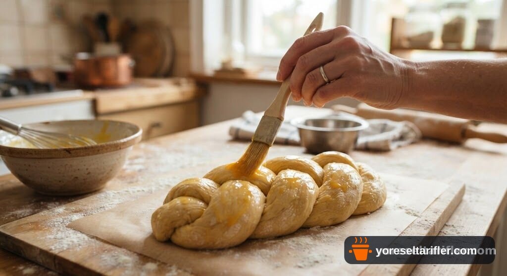 Sakallı Poğaça Pizza Tarifi — Adım 6