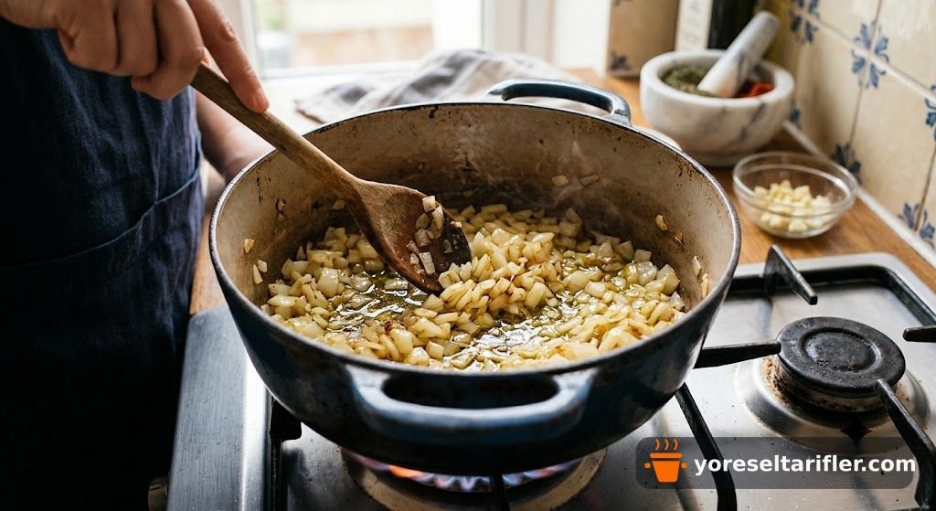 Salçalı Mercimek Çorbası Tarifi — Adım 2