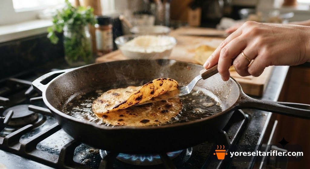 Sandviç Usulü İspanyol Omleti Tortilla Tarifi — Adım 8