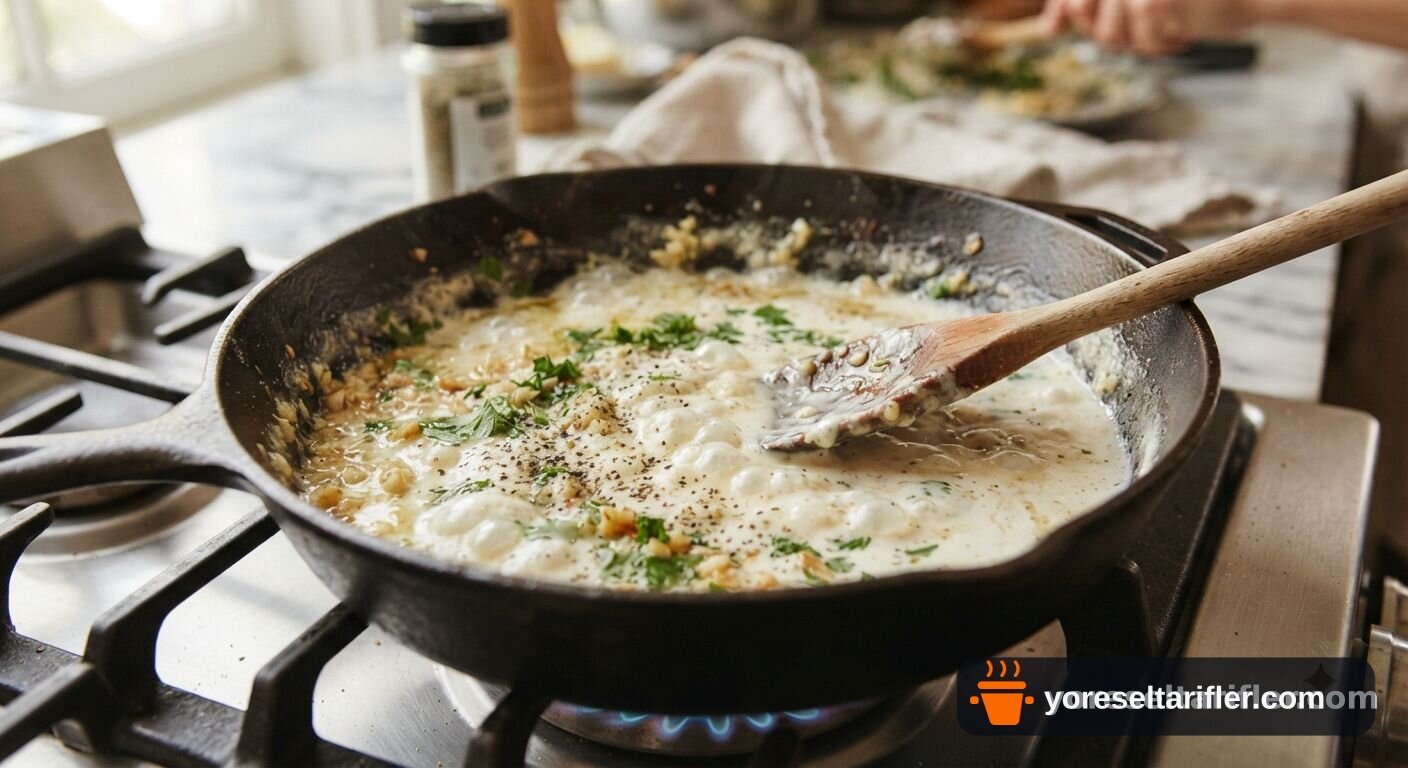 Sarımsaklı Kremalı Köfte Tarifi — Adım 4