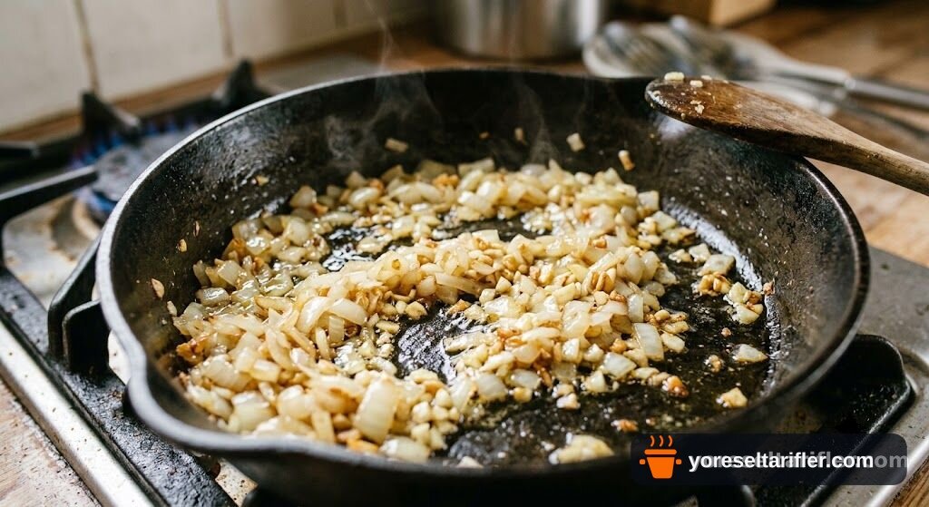 Sarımsaklı Patates Çorbası Tarifi — Adım 1