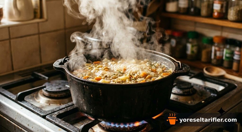 Sarımsaklı Patates Çorbası Tarifi — Adım 8