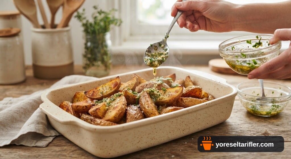 Sarımsaklı Patates Tarifi — Adım 6