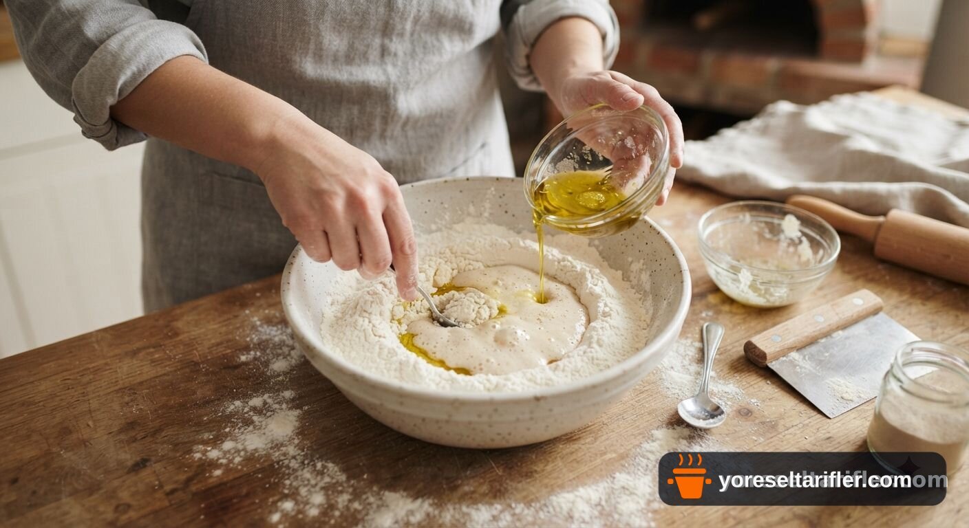 Şarküteri Pizza Tarifi — Adım 2