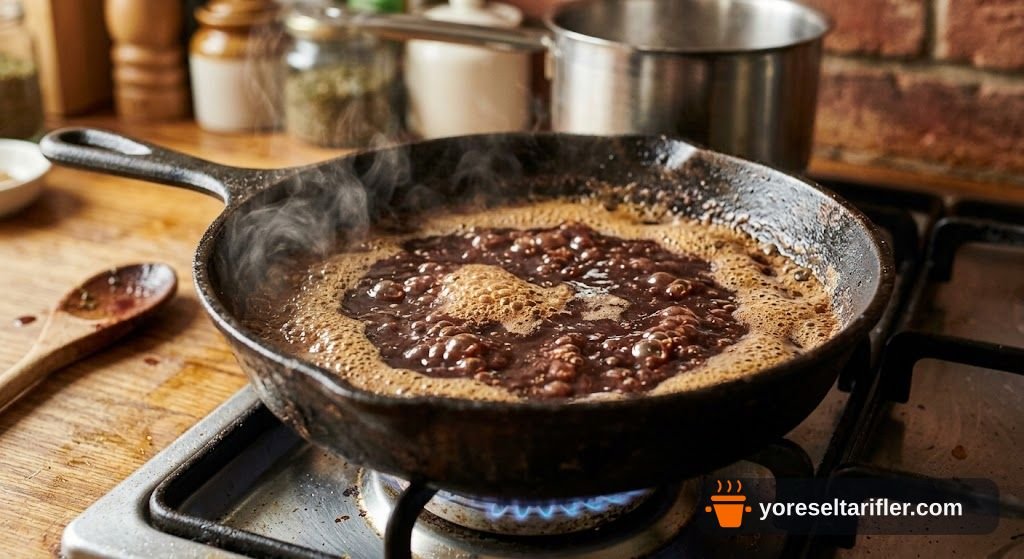 Şaşlık Peynir Soslu Sebzeli Tarifi — Adım 5
