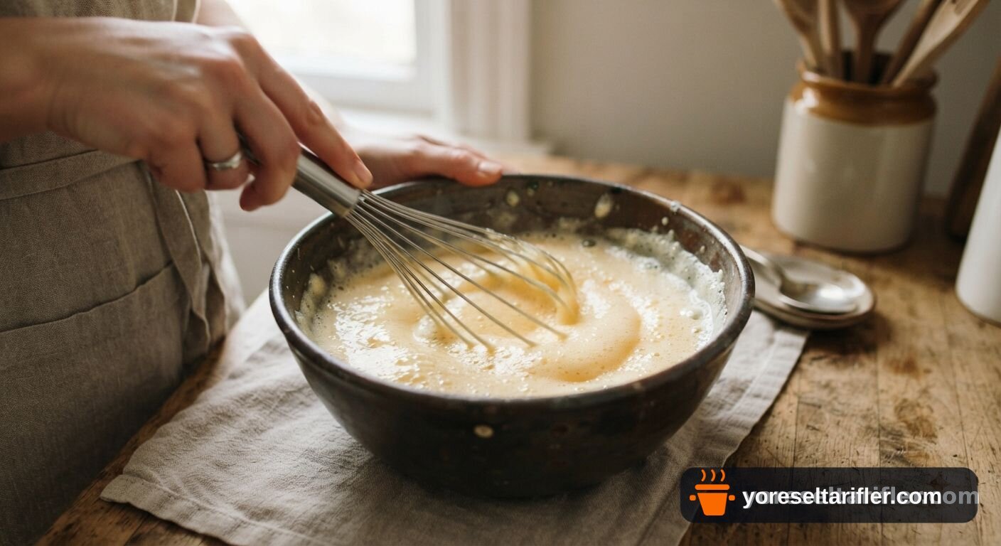 Ekmek Üzeri Çırpılmış Yumurta Tarifi — Adım 3