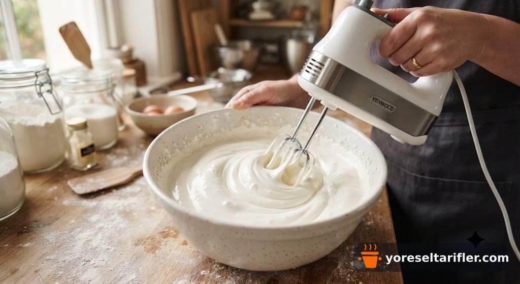 Şekersiz Çilekli Pasta Tarifi — Adım 8