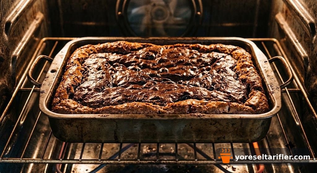 Şekersiz Fit Brownie Hurmalı Cevizli Tarifi — Adım 6