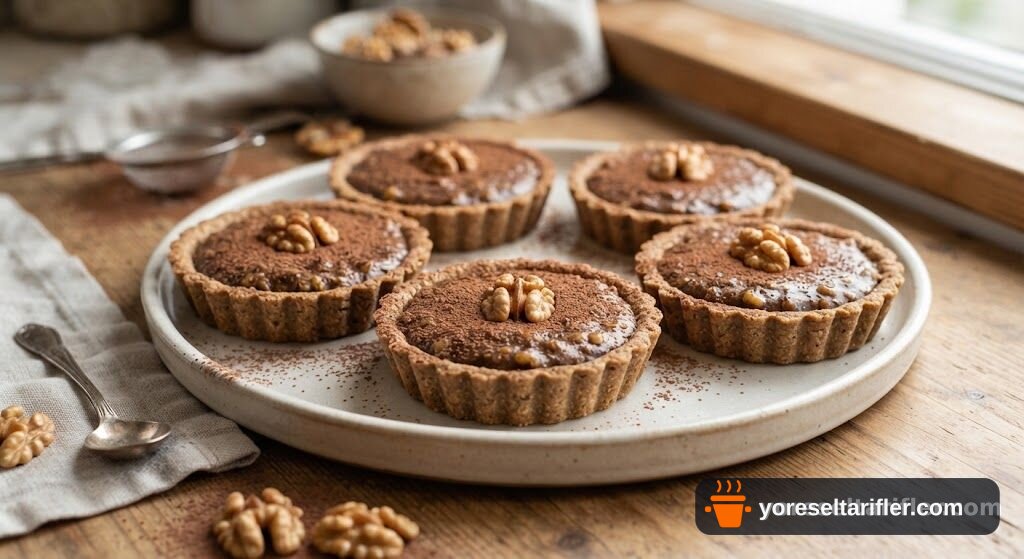 Şekersiz Muzlu Cevizli Tart Tarifi — Adım 6