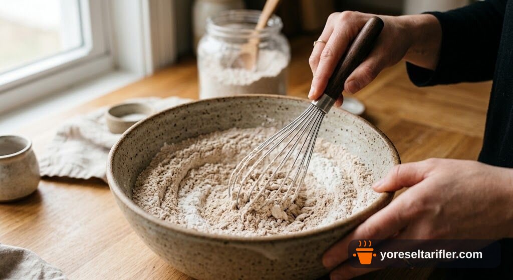 Şekersiz Tam Buğday Pancake Tarifi — Adım 3