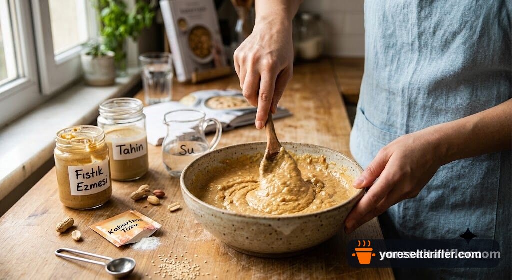 Şekersiz Unsuz Keçiboynuzlu Pasta Tarifi — Adım 2