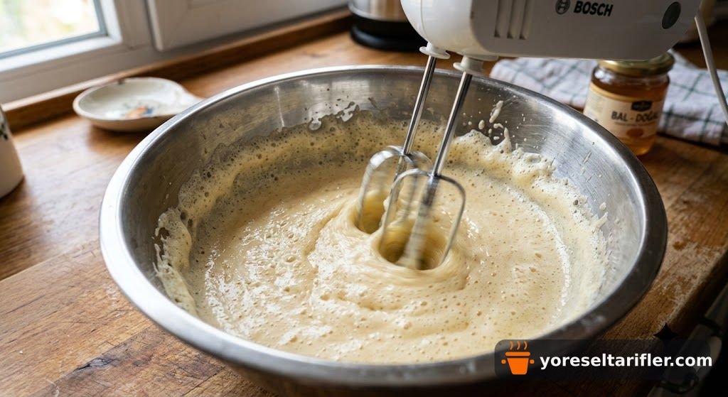 Şekersiz Yulaf Waffle Tarifi — Adım 1